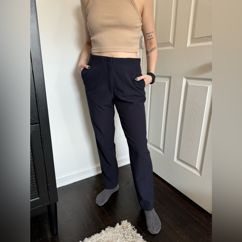 Express Ankle High Rise Pant - Picture 6 of 6